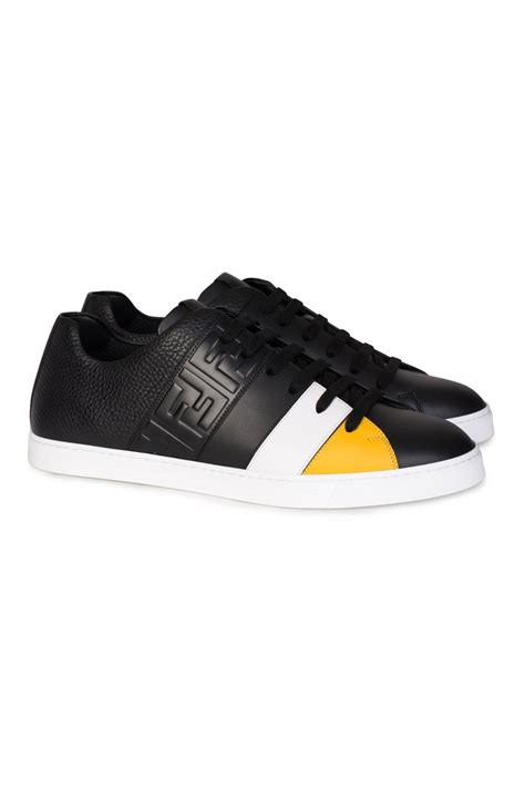 fendi low-top sneakers|fendi ff fancy athletic sneakers.